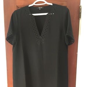 Madewell Black Shift Dress